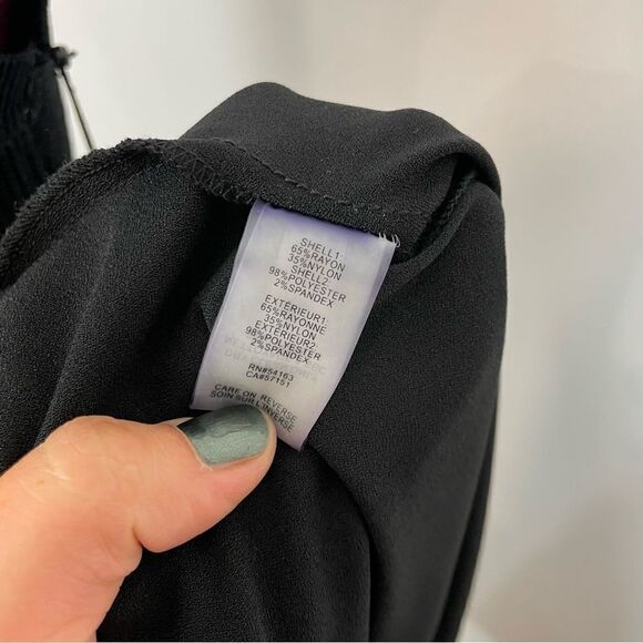 Ivanka Trump Combo Style Fit Flare Sweater Knit Dress Large NEW - Picture 7 of 13